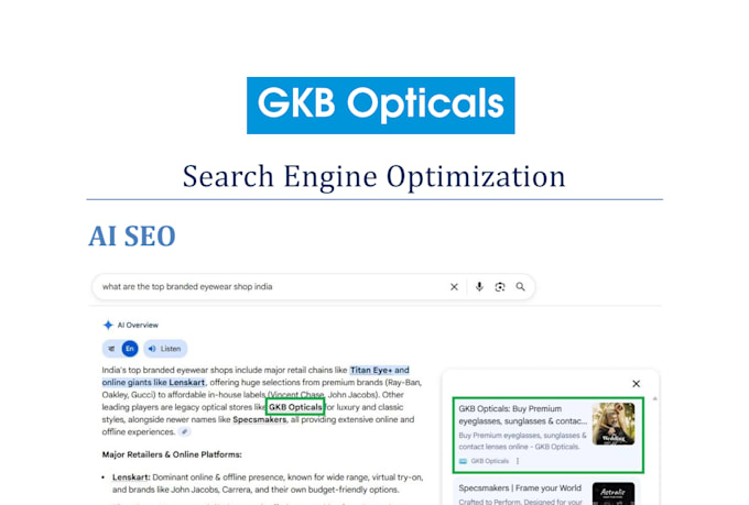 fix technical SEO issues and improve organic visibility